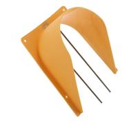 PLAFOPE Porte D'entrée des Installation Simple en Plastique et Acier Inoxydable Design Unidirectionnel Style Européen Élégant pour Cage à Oiseaux