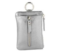 PLAFOPE Porte-Monnaie Multifonction Petit Format à Fermeture Éclair Portefeuille Change Compact Léger avec Six Verrous pour Clés Monnaie et Cartes Sac Pratique pour Femme