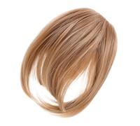 PLAFOPE Postiche à Frange à Clipser Fausse Frange Naturelle Extensions de Cheveux Synthétiques Confortable Plusieurs Style