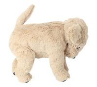 PLAFOPE Poupée Labrador en Peluche Réaliste 35 Cm Peluche Chien Décorative Douce et Légère 0,2 Kg Ornement Intérieur pour Maison et Hôtel Fidèle et Charmant