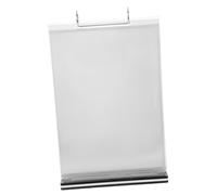 PLAFOPE Présentoir Menu Acrylique Transparent Flip pour Table Organiseur de Bureau Polyvalent pour Restaurant Bar et Support Affichage Minimaliste et Facile à Installer