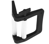 PLAFOPE Presse-tube à Roulettes Noir pour Dentifrice et Crème, Outil de Compression de Tubes Multi-usages, Accessoire Pratique pour Salle de Bain et Soins Quotidiens, Compatible Tubes