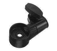 PLAFOPE Pupitre Pivotant Adaptateur de Pupitre en Plastique Noir Joint Pivotant 360° 7x4,5x4cm Fixation Rapide Portable Étudiants et Interprètes Pratique et Scène