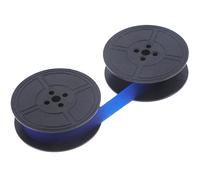 PLAFOPE Ruban Encreur Bleu Double Cercle pour Machine à Écrire Mécanique Ancienne, Ruban Nylon Portable Compatible Feiyu/hero/changkong, Accessoire Pratique pour Bureau et Usage