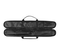 PLAFOPE Sac de Rangement Flûte Léger et Imperméable pour Bambou Sac de Transport et Pratique pour Compétition Organiseur de Flûte Portable pour Étudiants Noir Double Compartiment