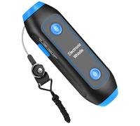 PLAFOPE Sifflet Électronique de Arbitre avec Lampe LED, Trois Tons, Bleu | Entraîneurs et Arbitres, Alarme Sos Intégrée, Coque Abs, Cordon Inclus, Usage Extérieur