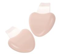 PLAFOPE Spatule Visage Forme Cœur 2pcs Outil de Nettoyage des Pores en Acier Inoxydable pour Éliminer Points Noirs et Resserrer la Peau, Usage Polyvalent pour Femmes