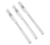 PLAFOPE Stylo de Microblading pour Sourcils 3pcs Blanc en Acrylique Léger et Waterproof, Outil de Maquillage Précis pour Positionnement et Tatouage des Sourcils et Lèvres