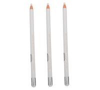 PLAFOPE Stylo Illuminateur Blanc 3pcs pour Maquillage des Yeux Cire D'abeille, Longue Tenue et Non Effaçable, comme Crayon à Paupières Maquillage Précis