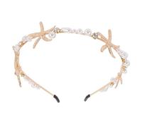 PLAFOPE Superbe -tête De Mariée Tendance En Forme D'étoile De Mer Pour Mariage Fêtes