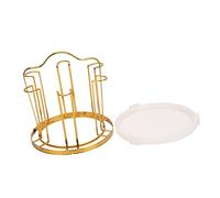 PLAFOPE Support de Tasse Rond Antidérapant pour Rangement et Séchage de Bouteilles Organisateur de Cuisine Pratique pour Maison et Restaurants
