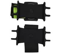PLAFOPE Support De Téléphone De Course Et Brassard Sportif pour Hommes Et Femmes, Support Rotatif 360° en Silicone Et Abs, Réglable pour Poignet Et Bras, Entraînement Running Cyclisme Vert