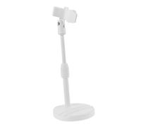 PLAFOPE Support Pour Lampe Uv Ongles En Gel Compact 360° Rotation Portable Manucure Maison Blanc Nail Art Pied Ajustable