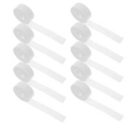 PLAFOPE Sweat-absorbing Collar Stickers 10pcs Nonwoven Material Invisible Design for Various Occasions Comfortable and Easy to Carry Shirt Neck Protectors
