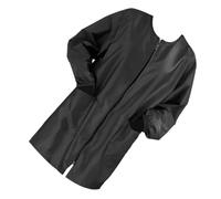 PLAFOPE Tablier De Coiffure Imperméable Professionnel Noir Léger Polyester Pour Coiffeuse Femme Salon De Coiffure Coupe Coloration Avec Poche