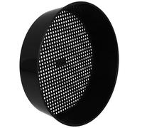 PLAFOPE Tamis de Jardin en Plastique Noir Rond pour Tamisage Précis du Sol Cailloux, Facile à Utiliser, pour Jardinage et Aménagement Paysager