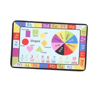 PLAFOPE Tapis Éducatif Cartoon pour Garçon Fille Tapis Dexercice Interactif Matériau Résistant Développement Cognitif et Coordination Main Œil pour Jeux Éducatifs et Interaction Parents