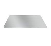 PLAFOPE Tapis Rafraîchissant Plateau Réutilisable sans Bavures pour Animaux en Aluminium Argenté pour Chats et Chiens en