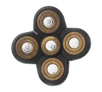 PLAFOPE Tête de Rasoir Électrique Rotative de Remplacement pour Rasage Rapide Adaptée Aux Contours Visage Design Peau Sensible Compatible Tondeuse Chauve Facile à Remplacer et Nettoyer