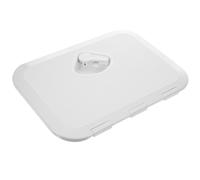 PLAFOPE Trappe Résistante Blanche de 270x375mm D'inspection Pont Bateau en Caoutchouc Abs aux UV et Faible Épaisseur et Usage Intérieur et Extérieur Kayak et Camion