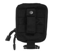 PLAFOPE Trousse de Secours Randonnée, Trousse de Voyage pour Remède, Paquet à Articles Divers, Nylon 1000d, Noir, Grosse Capacité, pour Infirmier, Travail