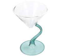 PLAFOPE Verre à Dessert Transparent à Base Haute Coupe pour Crème Glacée et Milk Shake Usage Domestique et Festif Bol à Glace Pratique et Élégant