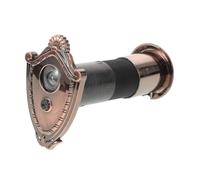 PLAFOPE Visionneuse de Porte Sonnette Intégrée en Plastique Protège la Confidentialité Adaptée pour Trous de Porte 35-44mm et Épaisseur 85-110mm