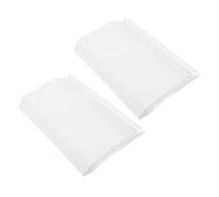 PLAFOPE Volet pour Skimmer Piscine en PVC Éponge Blanche, 2 Pièces, Résistant à l'usure, Compatible Skimmer de Piscine pour Éviter Le Reflux d'eau