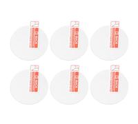 PLAFOPE Watch Screen Protective Film 6PCS Compatible for Garmin Fenix6 Pro Tempered Glass Scratch Resistant Clear Screen Visibility Easy to Stick Dust Protection