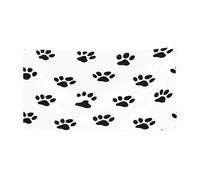 PLAGDECNA Bannière d'Halloween pour fête en plein air, cour, porche, toile de fond durable pour fêtes, jardin, bar, motif chien, grand drapeau en polyester résistant aux déchirures 180 x 90 cm