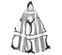 Plagdecna Cape d'Halloween pour adultes, cape gothique sorcière vampire, nouvel amour, gymnastique, robe de fête unisexe avec capuche pour cosplay, bal masqué et décoration