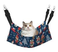 Plagdecna Hamac pour animaux de compagnie pour chats et petits chiens, lit suspendu en velours avec sangles réglables, lit pour femme, lit pour animal de compagnie, chaise longue douce double couche