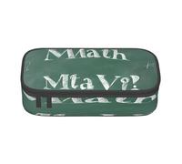 Plagdecna Trousse à crayons de grande capacité pour l'école, le bureau et les voyages, formules mathématiques, trousse à crayons pour étudiant, trousse de papeterie en tissu Oxford à fermeture éclair