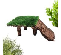 Plage de bronzage pour tortue d'eau Terrasse de Cachette pour Aquarium | Terrasse de chauffe pour tortue terrestre Pour grenouille, reptile, tortues terrestres et aquatiques, dragon barbu, gecko