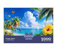 Plage de Coconut Grove Puzzle 1000 Pièces Adultes intéressant Puzzles 1000 Pièce Peinture Art Cadeau 70x50cm/1000pcs