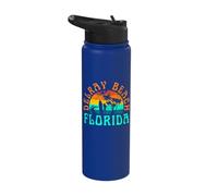 Plage de Delray Stainless Steel Insulated Water Bottle