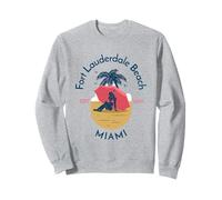 Plage de Fort Lauderdale à Miami Sweatshirt