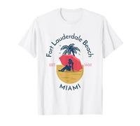 Plage de Fort Lauderdale à Miami T-Shirt