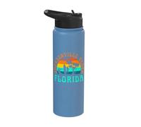 Plage de Jacksonville Stainless Steel Insulated Water Bottle