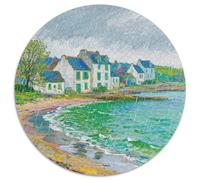 Plage de mer Puzzle 1000 Pièces Educa Jouet en Bois Cadeau Unique De l'art De La Décoration Paysage Jeu Éducatif Challenge Toy Adultes & Enfants des 14 Ans 1000pcs (67.5x67.5cm)