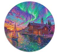 Plage de mer Puzzle 1000 Pièces Educa Jouet en Bois Divertissement Créatif De l'art De La Décoration Paysage Jeu Éducatif Challenge Toy Adultes Et Enfants À Partir De 14 Ans 1000pcs (67.5x67.5cm)