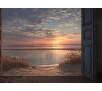 Plage De Sable De La Mer, Puzzle 2000 Pieces Adultes YHPGL5-283