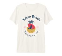 Plage de Tulum Playa Del Carmen T-Shirt Haut de Gamme