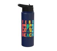 Plage de Vero Stainless Steel Insulated Water Bottle