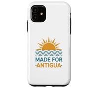 Plage décontractée des Caraïbes Antigua, Voile et Voyage Coque pour iPhone 11