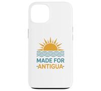 Plage décontractée des Caraïbes Antigua, Voile et Voyage Coque pour iPhone 13