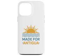 Plage décontractée des Caraïbes Antigua, Voile et Voyage Coque pour iPhone 13 Pro Max