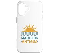 Plage décontractée des Caraïbes Antigua, Voile et Voyage Coque pour iPhone 16