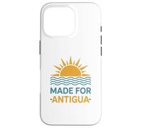 Plage décontractée des Caraïbes Antigua, Voile et Voyage Coque pour iPhone 16 Pro
