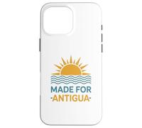 Plage décontractée des Caraïbes Antigua, Voile et Voyage Coque pour iPhone 16 Pro Max